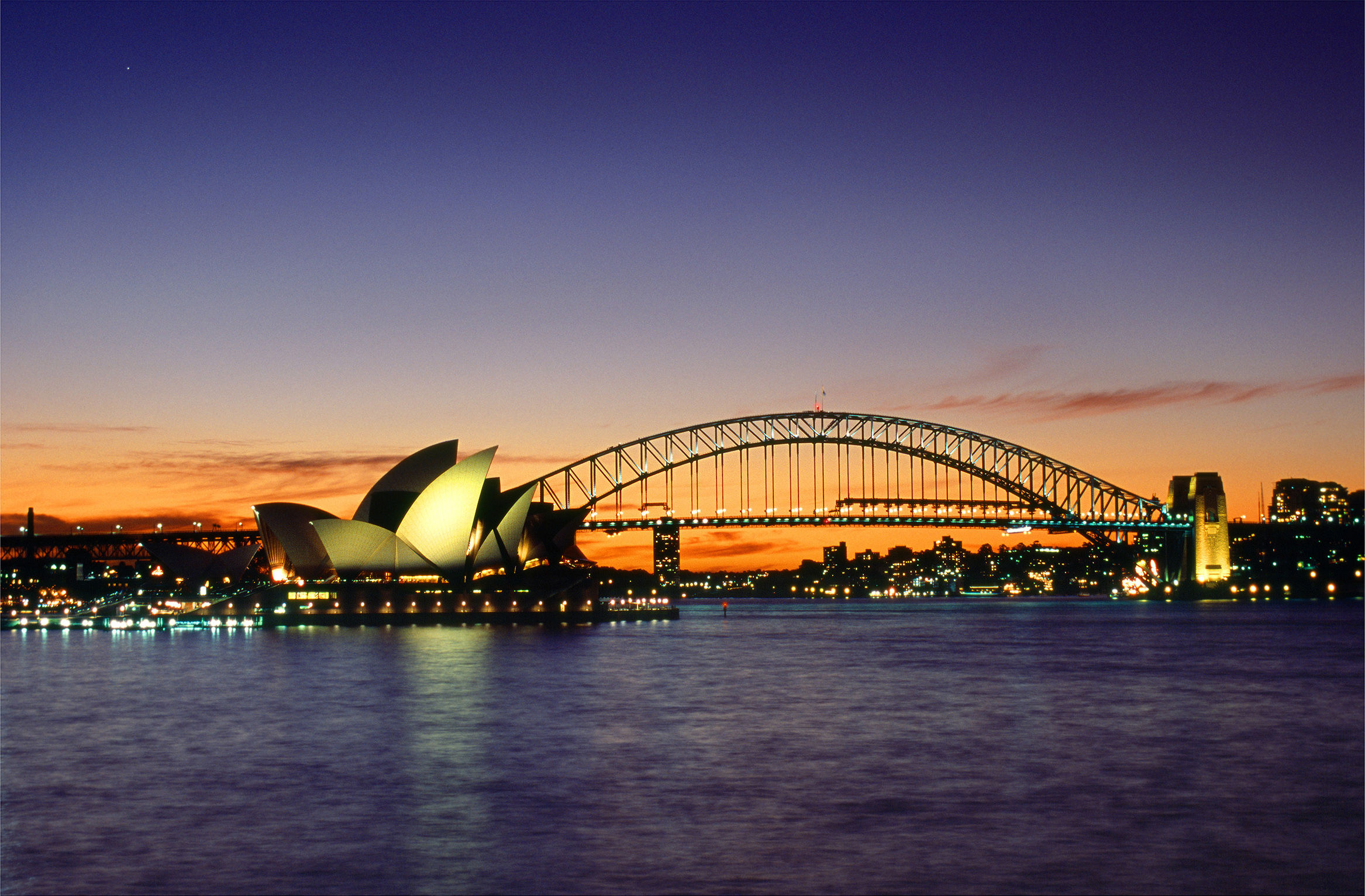 SEM330 - Evening Glow : Sydney - Australia - Ltd Editions : Stephen E-Moran - Fine Art Photography